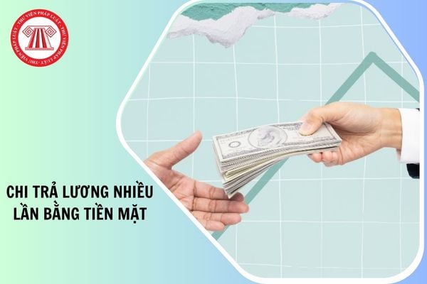 Công văn 293 LCA QLDN1 điều kiện chi trả lương nhiều lần bằng tiền mặt dưới 5 triệu được tính vào chi phí được trừ khi tính thuế TNDN là gì?