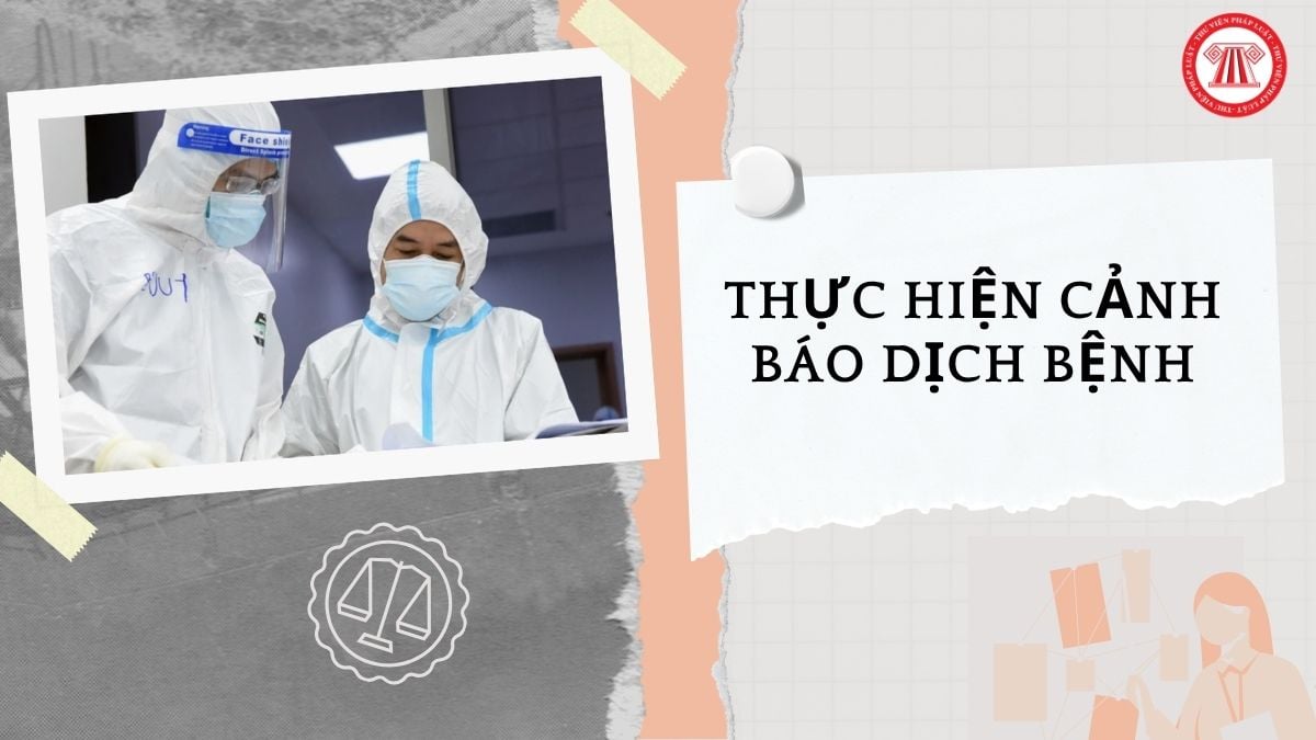 Phải thực hiện cảnh báo dịch bệnh khi xảy ra tình huống nào?