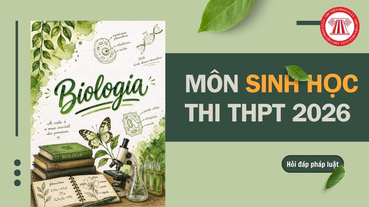 Full đề môn Sinh thi THPT 2026 chính thức mã 03 và đáp án chi tiết thế nào?