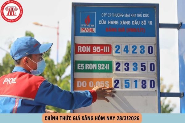 giá xăng hôm nay 28 3