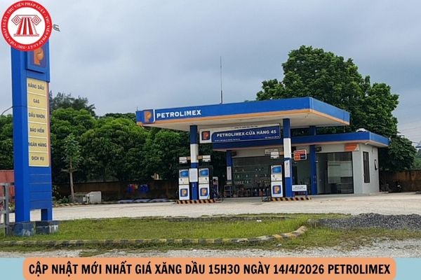 giá xăng 15h30 ngày 14 4