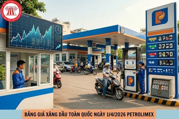 Bảng giá xăng dầu toàn quốc ngày 1 4