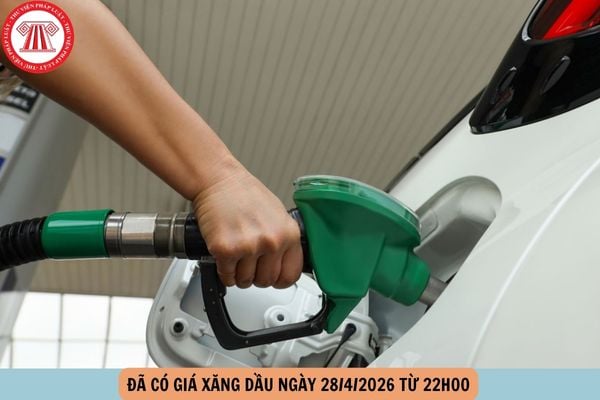 giá xăng dầu ngày 28 4