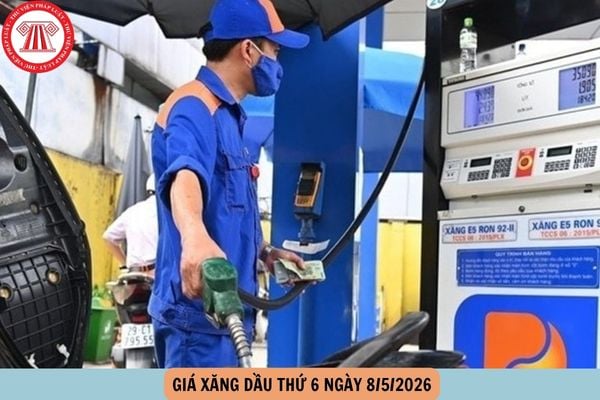 Giá xăng dầu thứ 6 ngày 8 5