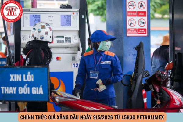 giá xăng dầu hôm nay ngày 9 5