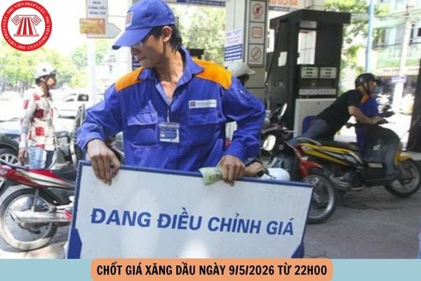 giá xăng dầu ngày 9 5