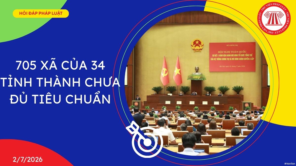 705 xã chưa đủ tiêu chuẩn