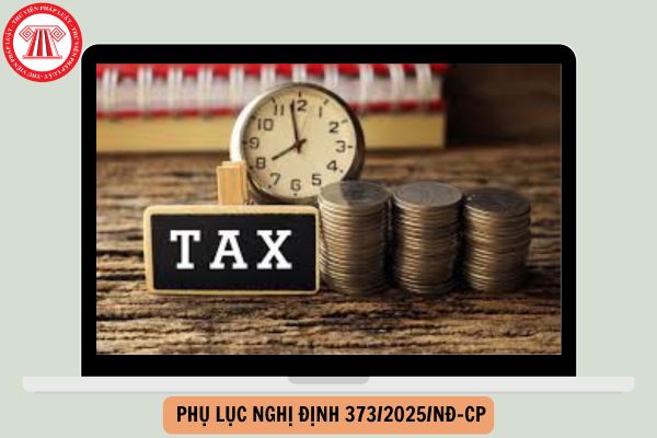 Tải Phụ lục Nghị định 373/2025/NĐ-CP hướng dẫn Luật Quản lý thuế ở đâu?