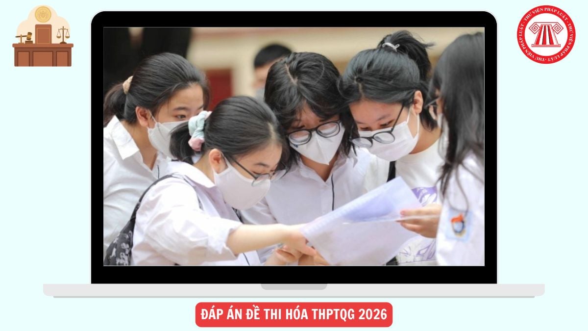FULL Đáp án đề HÓA THPT 2026 đề 0337 thi tốt nghiệp THPT chi tiết ra sao?