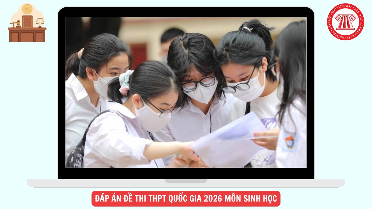 FULL Đáp án đề SINH mã đề 0410 THPT quốc gia 2026 chi tiết ra sao?