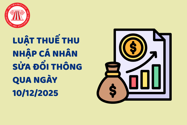 Tải về Luật Thuế thu nhập cá nhân sửa đổi được thông qua ngày 10/12/2025