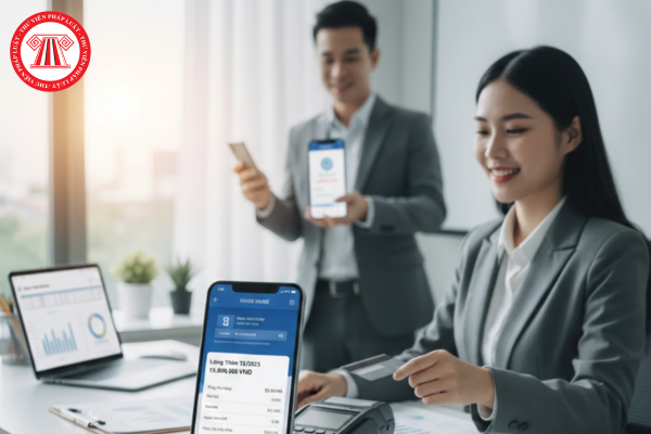 Tiền lương trên 05 triệu phải chuyển khoản