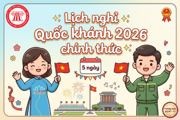 lịch nghỉ quốc khánh 2026