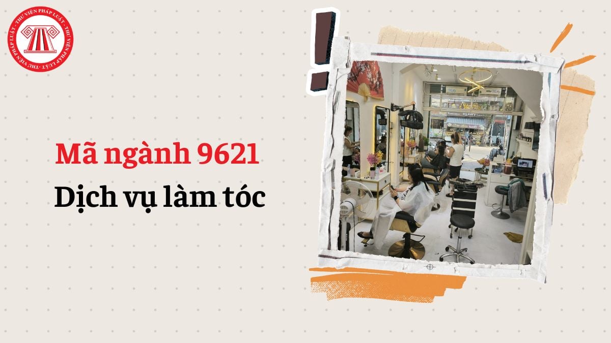 Mã ngành 9621 là gì? Dịch vụ làm tóc đăng ký mã ngành gì?
