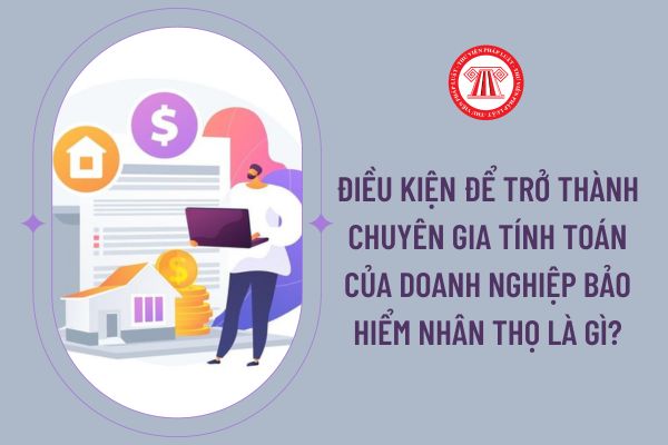 Điều kiện để trở thành chuyên gia tính toán của doanh nghiệp bảo hiểm nhân thọ là gì?