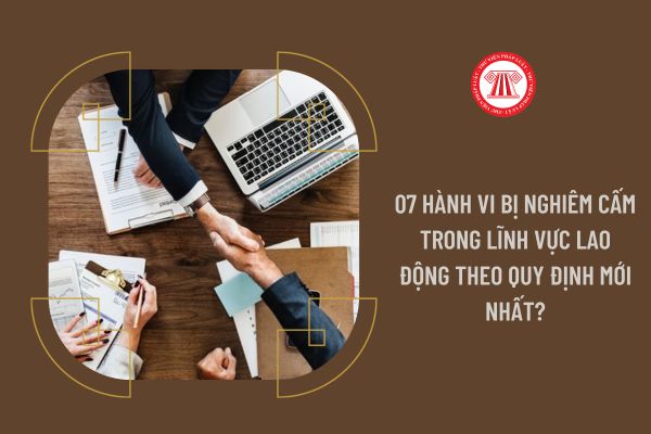 07 hành vi bị nghiêm cấm trong lĩnh vực lao động theo quy định mới nhất?