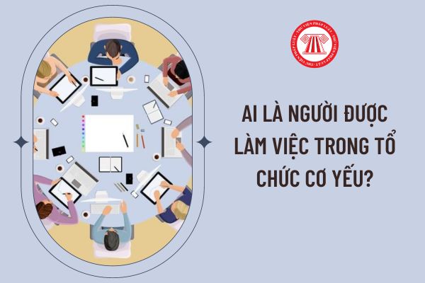 Ai là người được làm việc trong tổ chức cơ yếu?