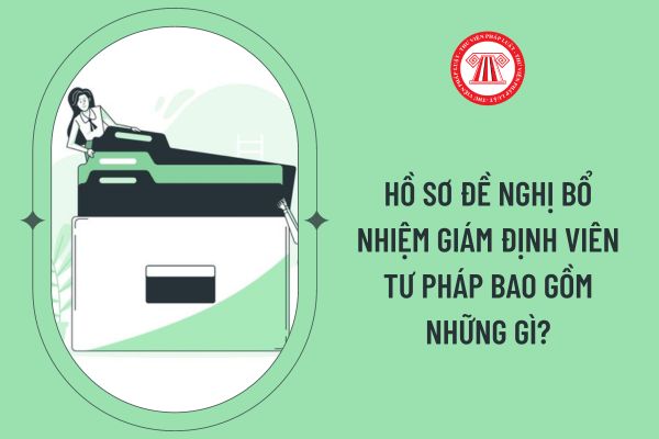 Hồ sơ đề nghị bổ nhiệm giám định viên tư pháp bao gồm những gì?