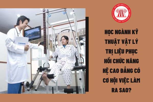 Học ngành kỹ thuật vật lý trị liệu phục hồi chức năng hệ cao đẳng có cơ hội việc làm ra sao?