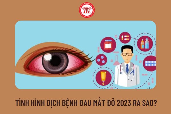 Tình hình dịch Bệnh đau mắt đỏ 2023 ra sao? 