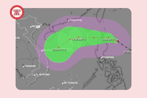 Bão Yinxing vào tỉnh nào? Người lao động có phải đóng Quỹ phòng chống thiên tai hay không?