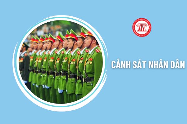 Cảnh sát nhân dân thuộc hệ thống tổ chức của Công an nhân dân đúng không?