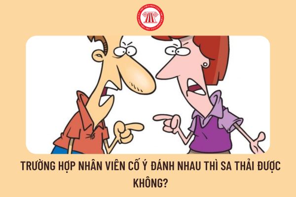 Trường hợp nhân viên cố ý đánh nhau thì sa thải được không?