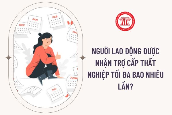 Người lao động được nhận trợ cấp thất nghiệp tối đa bao nhiêu lần?