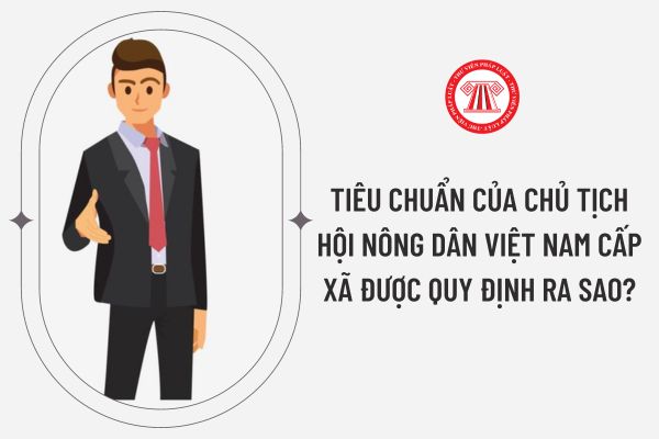 Tiêu chuẩn của Chủ tịch Hội Nông dân Việt Nam cấp xã được quy định ra sao?