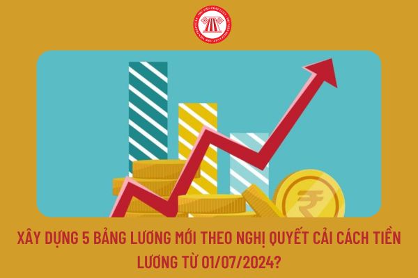 Xây dựng 5 bảng lương mới theo Nghị quyết cải cách tiền lương từ 01/07/2024?