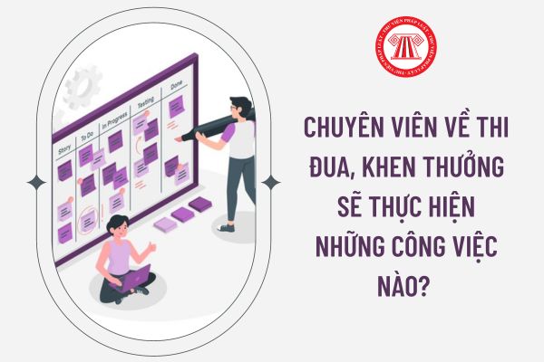 Chuyên viên về thi đua, khen thưởng sẽ thực hiện những công việc nào? 