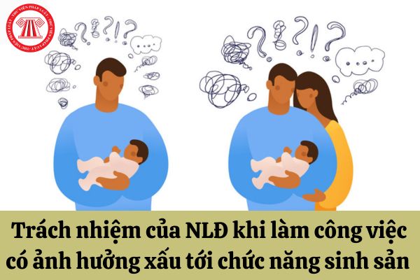 Trách nhiệm của người lao động khi làm công việc có ảnh hưởng xấu tới chức năng sinh sản và nuôi con là gì?