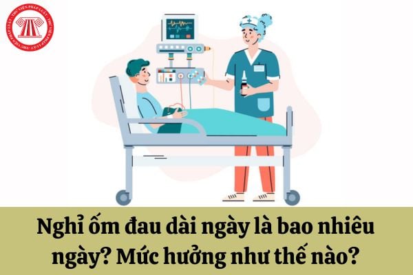 Nghỉ ốm đau dài ngày là bao nhiêu ngày? Mức hưởng như thế nào?