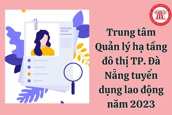 Trung tâm Quản lý hạ tầng đô thị TP. Đà Nẵng tuyển dụng lao động năm 2023 thông qua hình thức gì?