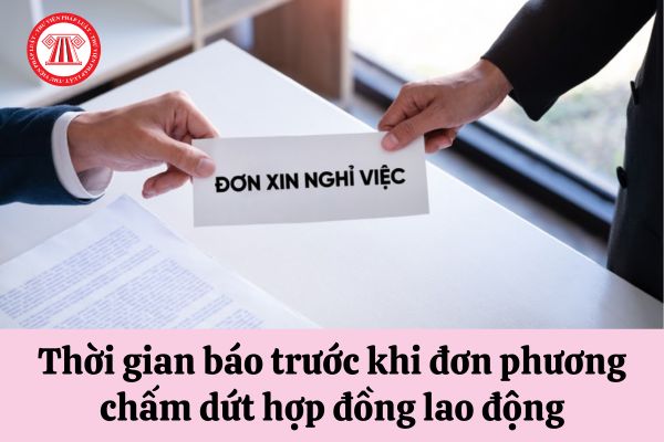 Thời gian báo trước khi đơn phương chấm dứt hợp đồng của người sử dụng lao động có tính ngày nghỉ lễ?