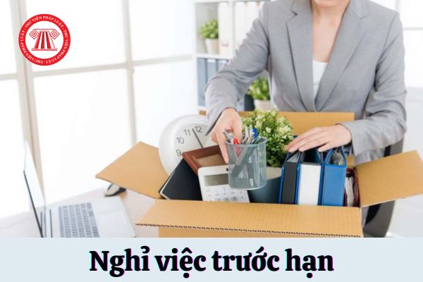 Người lao động nghỉ việc trước hạn được nhận những khoản tiền gì?