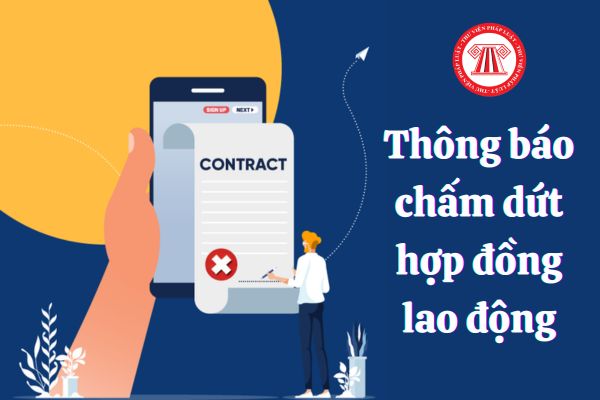 thông báo chấm dứt hợp đồng lao động