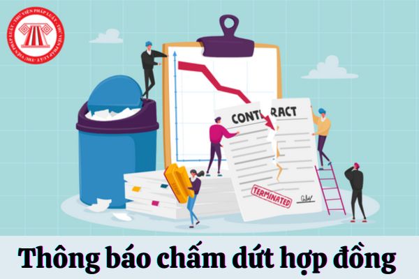 thông báo chấm dứt hợp đồng lao động