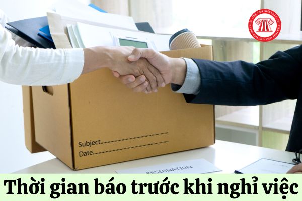 Cách tính thời gian báo trước cho công ty khi xin nghỉ việc như thế nào?