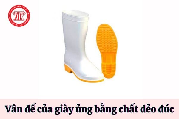 Vân đế của giày ủng bằng chất dẻo đúc