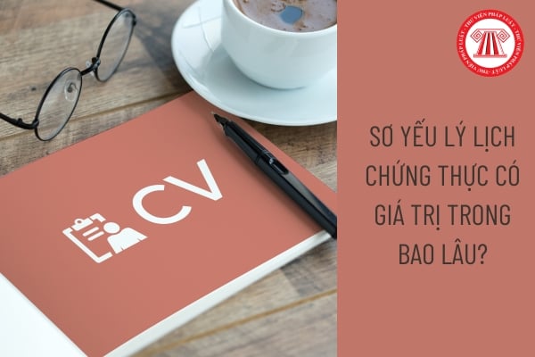 Sơ yếu lý lịch chứng thực có giá trị trong bao lâu?