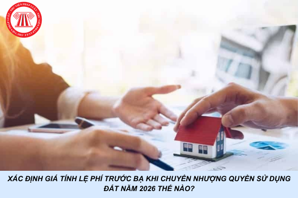 Xác định giá tính lệ phí trước bạ khi chuyển nhượng quyền sử dụng đất năm 2026 thế nào?
