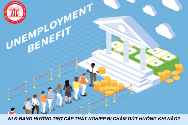 NLĐ đang hưởng trợ cấp thất nghiệp bị chấm dứt hưởng khi nào?