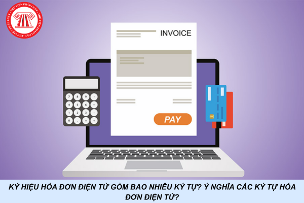 Ký hiệu hóa đơn điện tử gồm bao nhiêu ký tự? Ý nghĩa các ký tự hóa đơn điện tử?