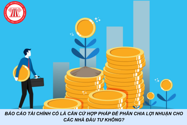 Báo cáo tài chính có là căn cứ hợp pháp để phân chia lợi nhuận cho các nhà đầu tư không?
