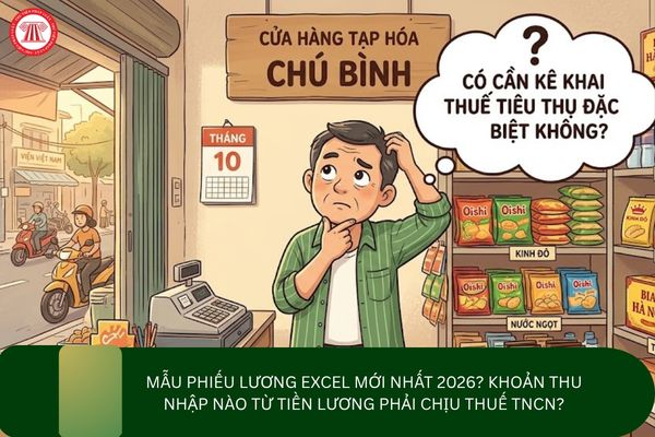 Hộ kinh doanh có cần kê khai thuế tiêu thụ đặc biệt không?