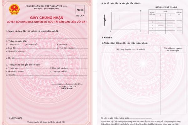 Mẫu sổ đỏ mới năm 2025 nhỏ hơn mẫu sổ đỏ cũ đúng không?