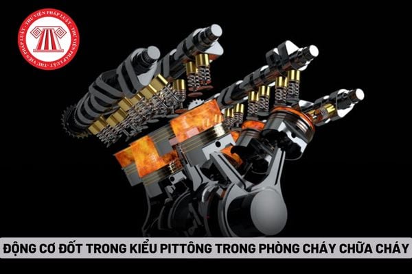 Động cơ đốt trong kiểu pittông trong phòng cháy chữa cháy