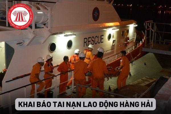 Khai báo tai nạn lao động hàng hải