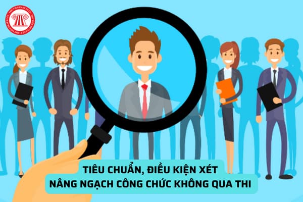 Tiêu chuẩn và điều kiện xét nâng ngạch công chức không qua thi